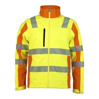 ASATEX Warnjacke Softshell, Prevent, gelb, Gr. L