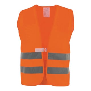 Asatex Warnschutzweste orange EN20471 Kl.2 m.Reflexstreifen a.PES