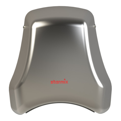 Starmix Asciugatore per mani antivandalo con alloggiamento in acciaio inox spazzolato