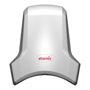 Starmix Asciugatore per mani in plastica bianco, cilindrico
