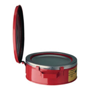 ASECOS Récipient d'abreuvement 2,0 l acier bleu D238 x H83 mm