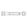 ASME B 18.3 Zylinderschraube mit Innensechskant UNC, Stahl, blank-2