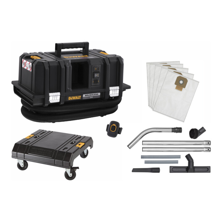 Aspirateur à batterie 54 volts DEWALT Classe M BL