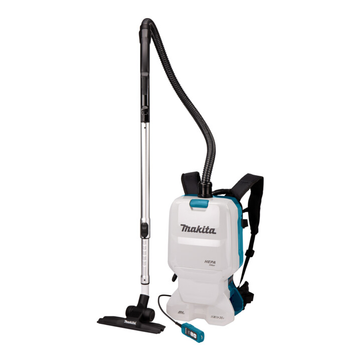 Aspirateur à dos Makita sans fil 2x18V (sans batterie, sans chargeur)