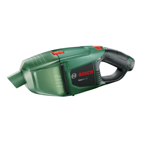 Aspirateur à main sans fil EasyVac 12 de Bosch, avec 1 x batterie PBA 12V 2,5 Ah, chargeur