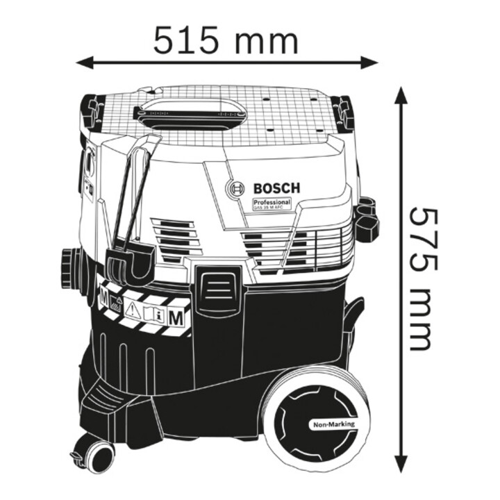 Aspirateur eau/poussières Bosch GAS 35 M AFC
