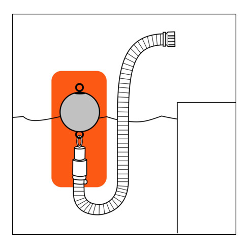 Aspirateur flottant GARDENA