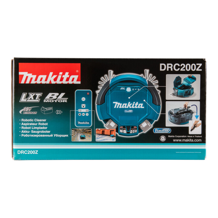 Aspirateur Makita alimenté par batterie 18 V DRC200Z