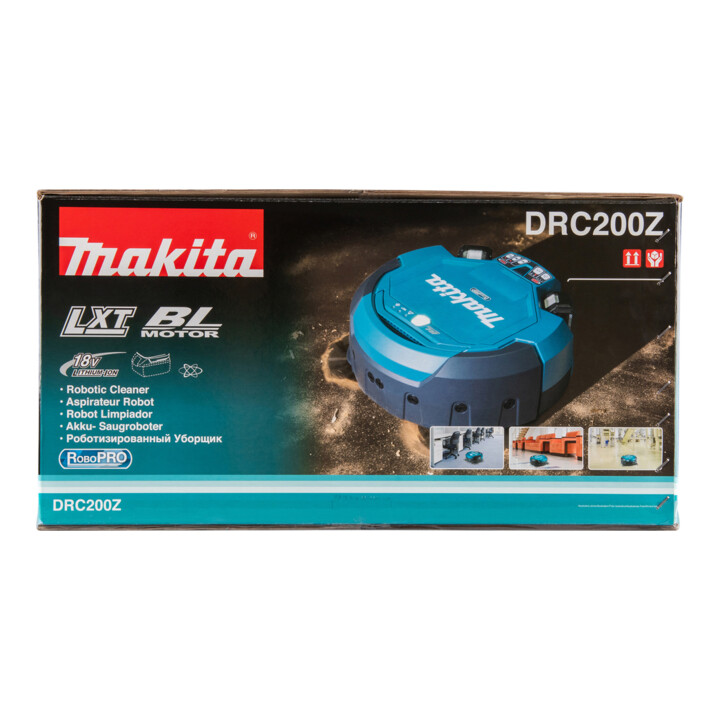 Aspirateur Makita alimenté par batterie 18 V DRC200Z