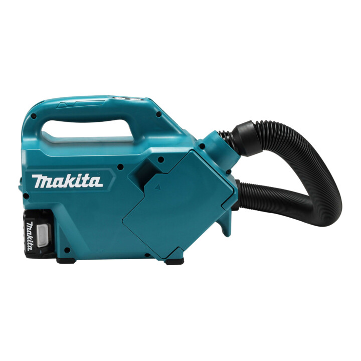 Aspirateur Makita sans fil 12 V max. / 2,0 Ah, 1 batterie + chargeur dans sac de transport CL121DSA