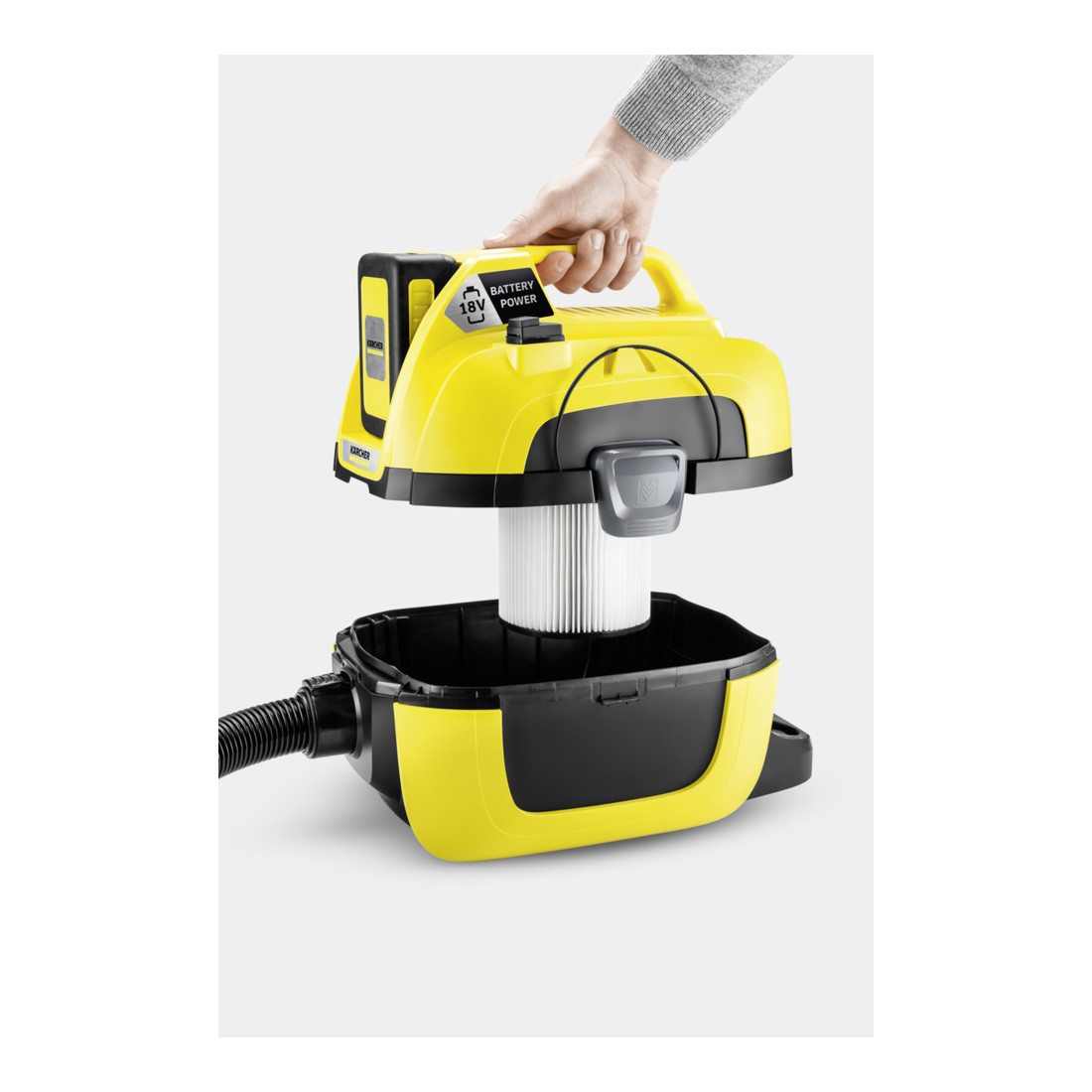 Aspirateur multi-usage Kärcher WD 1 Compact Battery Set