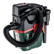 Aspirateur sans fil Metabo AS 18 L PC Compact avec nettoyage manuel du filtre ; boîte en carton