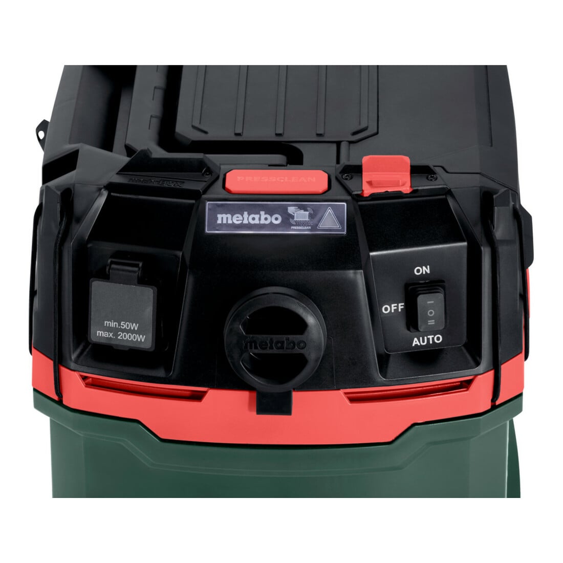 Aspirateur tous usages Metabo ASA 30 H PC avec nettoyage manuel du filtre