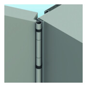 ASSA ABLOY Abdeckprofil FSA8800, S18, ESTmat.el.INOX, 1980mm