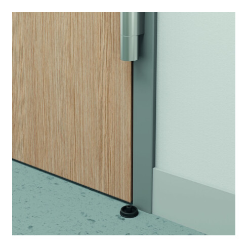 ASSA ABLOY Abdeckprofil FSA8800, S22, ESTmat.el.INOX, 1980mm