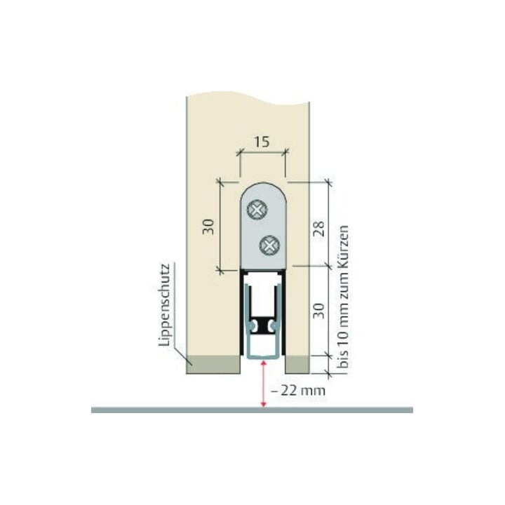 ASSA ABLOY Absenkdichtung Planet ZA RD 460mm