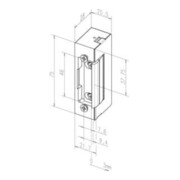 Assa Abloy effeff Elektro-Türöffner ohne Stulp. 12V 17----------E41-4