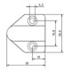 Assa Abloy effeff Kabelübergang Messing 30cm 10318 lang