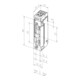 Assa Abloy effeff Ouvre-porte à rayon sans gâchette, 10-24V AC/DC 118RR-------A71