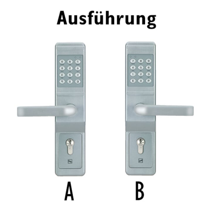 Assa Abloy effeff Poignée à code version B VK 8mm 492-08---11---7