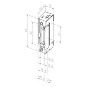 Assa Abloy effeff Radiustüröffner 118E o.Stulp,10-24V GS/WS 118E--------A71-5