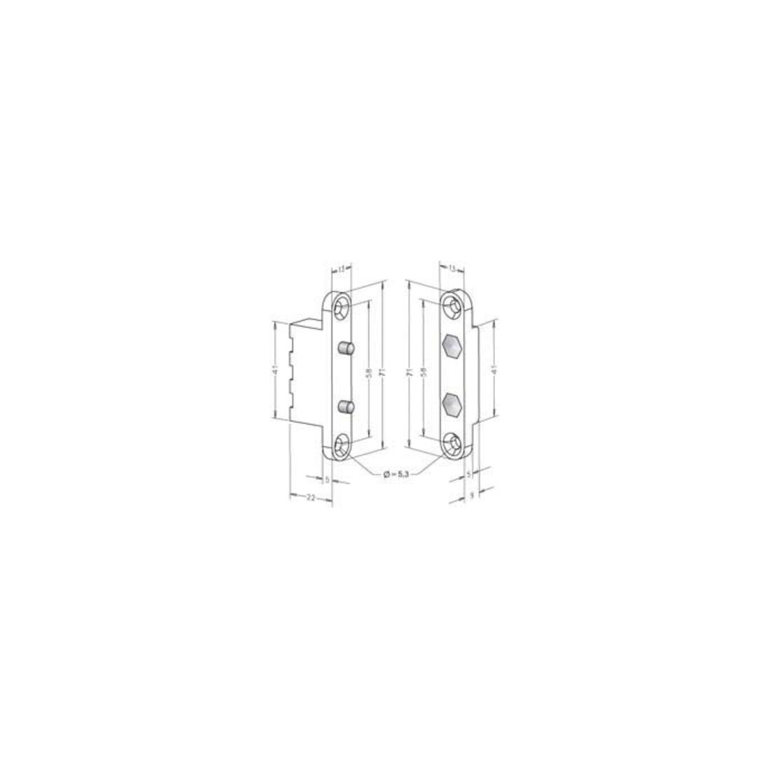Assa Abloy effeff Transformateur de courant 10305