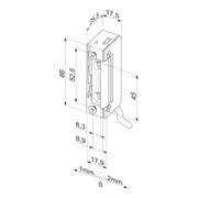 Assa Abloy effeff Türöffner 118WDE FAFIX ohne Stulp 118WE-------A71-4