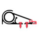 ASSA ABLOY FSR 6000 Quick, noir acier inoxydable anodisé 2015 mm-5