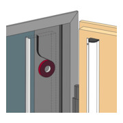 ASSA ABLOY Kit de collage S, 2500 mm, acier-2
