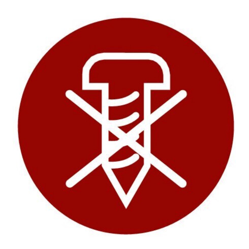 ASSA ABLOY Kit de collage S, 2500 mm, acier