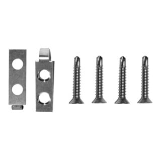 ASSA ABLOY Montageset Planet ZW/US-M Edelstahl