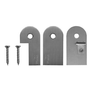 ASSA ABLOY Montageset SN Holzt.L Edelstahl