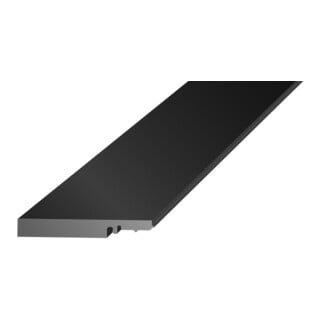 ASSA ABLOY Profil d’étanchéité cadre pour porte noir 1000 mm