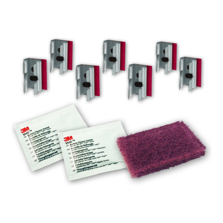 ASSA ABLOY Set de collage U-Clip 1980 mm