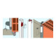 ASSA ABLOY Set de collage U-Clip 1980 mm