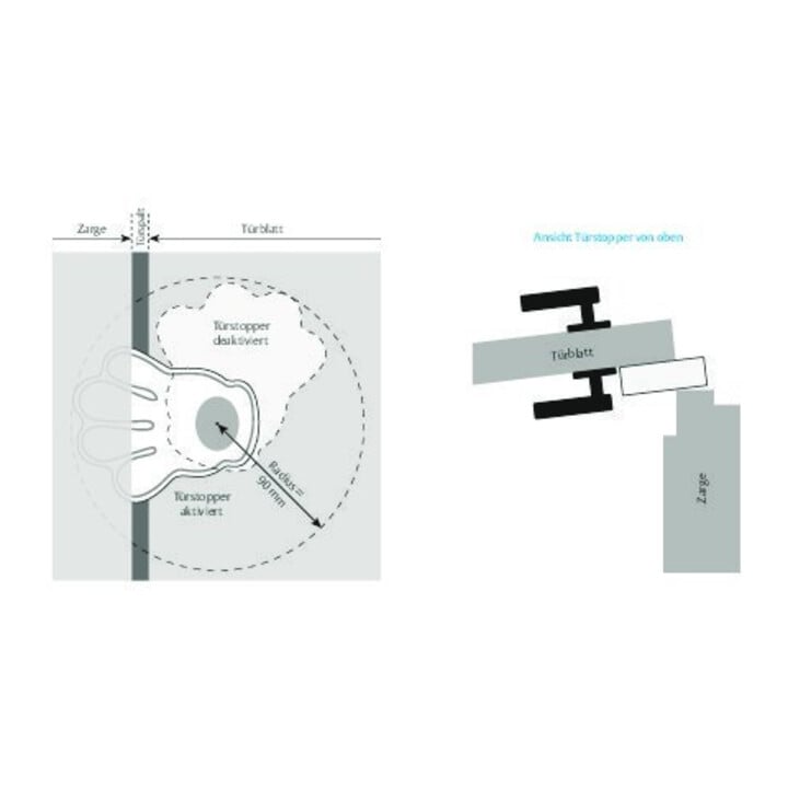 ASSA ABLOY Türstopper FSH 9000