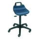 Assis-debout à roulettes STIER, hauteur d'assise 520-710 mm, assise en PU, avec poignée-1