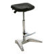 Assis-debout STIER XL avec repose-pieds, hauteur d'assise 700-880 mm, charge admissible 150 kg, assise en PU doux-1