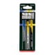 Assortiment 1 de lames de scies sauteuses, bois+métal, 3 pièces, HCS/HSS, 2 lames bois, 1 lame métal metabo