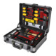 Assortiment de 128 outils pour électriciens STIER dans une valise en aluminium-1