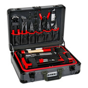 Assortiment de 135 outils universels STIER dans une valise en aluminium-1