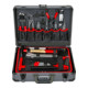 Assortiment de 135 outils universels STIER dans une valise en aluminium