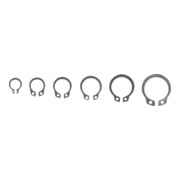 Assortiment de circlips extérieurs Ø 8 – 19 mm 78 pièces BGS Do it yourself-3