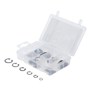 Assortiment de circlips intérieurs Ø 8 – 19 mm 78 pièces BGS Do it yourself