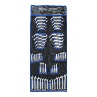 Assortiment de clés mixtes en pouces + métriques 50 pièces Kraftmann