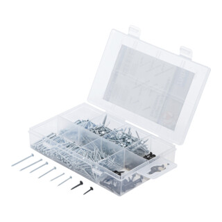 Assortiment de clous et pointes 750 pièces BGS Do it yourself