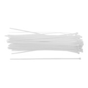 Assortiment de colliers plastique blanc 4,8 x 300 mm 50 pièces BGS Do it yourself-3