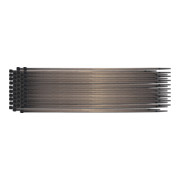 Assortiment de colliers plastique noir 4,5 x 350 mm 50 pièces BGS Do it yourself