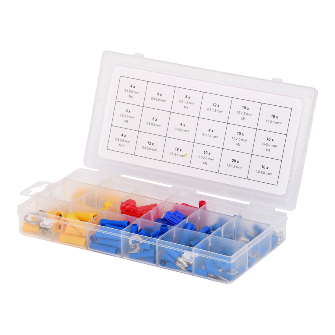 Assortiment de cosses, 160 pcs.