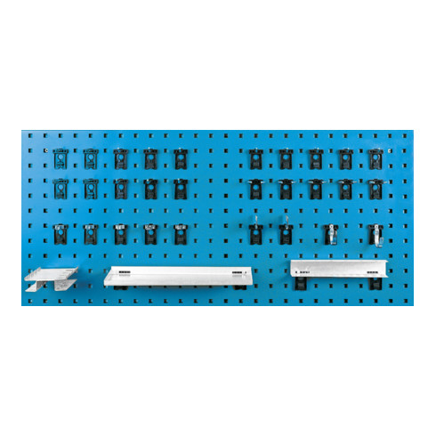 Assortiment de crochets 31 pièces Jeu d’accessoires du système à plaque perforée